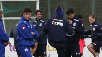 Primer entrenamientos de Domingos Paciencia