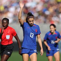 Alex Morgan, convocada de última hora para disputar la Copa Oro W