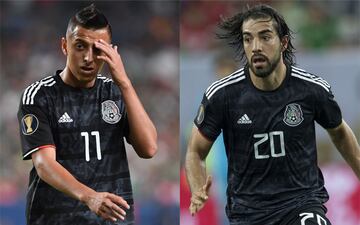Gerardo Martino tendrá que decantarse entre Roberto Alvarado y Rodolfo Pizarro. "El Piojo" entró bien en el segundo tiempo ante Costa Rica.