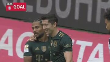 De Lewandowski destrozando la historia del fútbol a una patada indecente que no fue roja