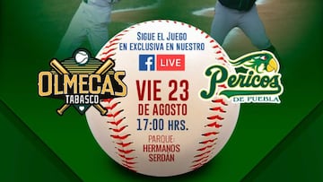 Disfruta el Pericos vs Olmecas, en vivo por AS México