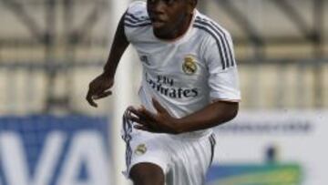 El angoleño Pedro lleva un mes en el Real Madrid y ya brilla