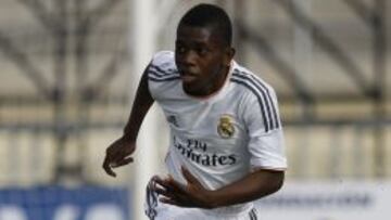 El angoleño Pedro lleva un mes en el Real Madrid y ya brilla