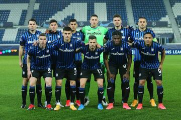 Equipo del Atalanta.