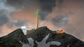 After setting up a massive laser atop a Swiss mountain, researchers were able to influence the path of lightning bolts in real time.