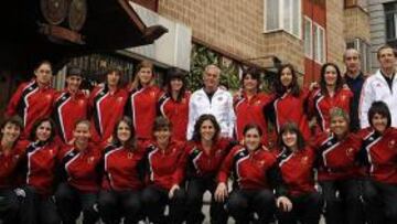 La Selección femenina se conjuró en el Asador Donostiarra