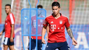 James Rodr&iacute;guez, jugador del Bayern M&uacute;nich