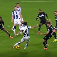 ¡Qué delicia, Takefusa! Arranca, cañito y a la jaula: golazo ‘Messiánico’ de Kubo