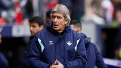 Pellegrini, durante un partido.