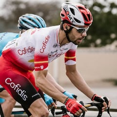 Herrada, podio en Omán: "Estoy contento por las sensaciones"