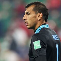 Nahuel se queja del arbitraje: ''Es la segunda vez que adicionan más del tiempo que marca''