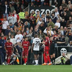 La liga denuncia insultos contra Lim, Rubiales y Del Cerro Grande en el Valencia - Sevilla