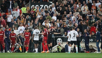 16/04/23 PARTIDO PRIMERA DIVISION
VALENCIA - SEVILLA
POSBLE MANO PENALTI FERNANDO SAMU CASTILLEJO VAR PROTESTAS