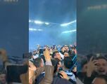 Así aplastaron al ‘Chucky’ en la invasión al campo de la afición del Napoli tras salir campeón