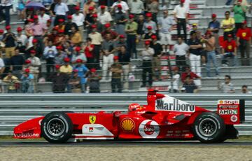 En 2004 Michael Schumacher dió la vuelta más rápida