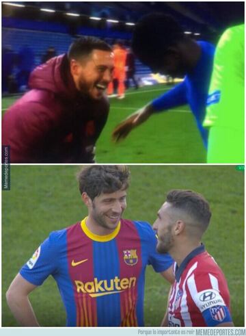 Los mejores memes del Barcelona - Atlético de Madrid