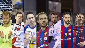 La ASOBAL anuncia el "7" ideal de la temporada: Entrerr¨ªos, Tom¨¢s...