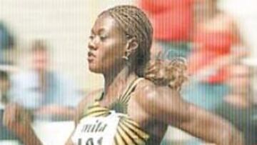 <b>INMORTAL.</b> El tiempo parece no hacer mella en Merlene Ottey, que en Atenas acudirá a sus séptimos Juegos.