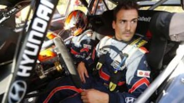  Dani Sordo en el Hyundai i20 WRC  