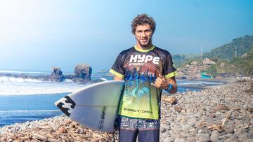 El surfista salvadoreño Bryan Pérez se encuentra muy cerca de lograr su boleto a los Juegos Olímpicos de Tokio. El sábado es la fecha clave para él.