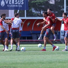 Osasuna afrontará esta semana los dos últimos amistosos de pretemporada