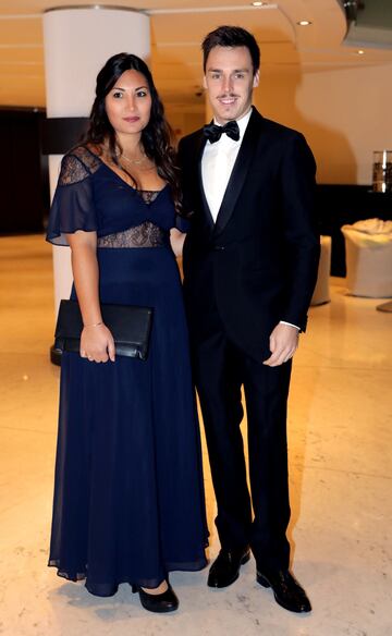 Louis Ducruet y su pareja Marie.