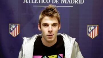 De Gea, uno de los protagonistas del partido ante el Recre