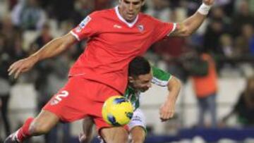 Fazio se pele&oacute; tras el derbi.