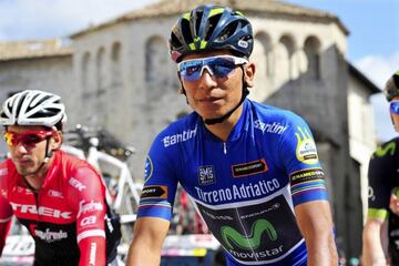 Nairo Quintana sigue líder.