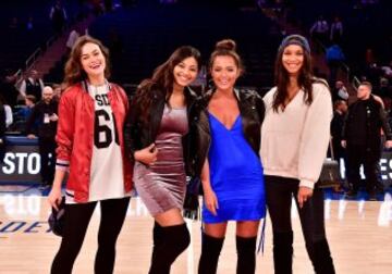 Las nuevas modelos de bañadores de Sports Illustrated 2017: Myla Dalbesio, Danielle Herrington, Mia Kang y Lais Ribeiro.