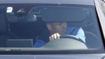 Casemiro se quedó trabajando en el interior de las instalaciones por segundo día consecutivo.