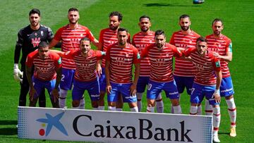 Alineaci&oacute;n del Granada contra el Villarreal.