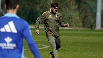 27/03/25 ENTRENAMIENTO REAL OVIEDO
PAUNOVIC EN SU PRIMER ENTRENO