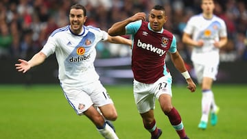 Payet en su último partido de liga.