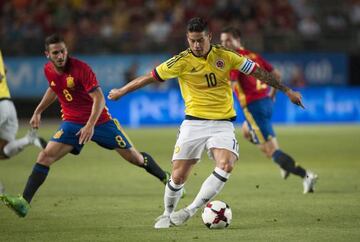 James Rodriguez in his Colombian role.