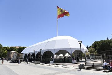 Ambiente de Champions en las calles de Madrid