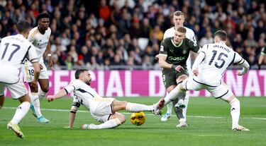 El uno por uno del Real Madrid: Vinicius y Bellingham encarrilan la Liga