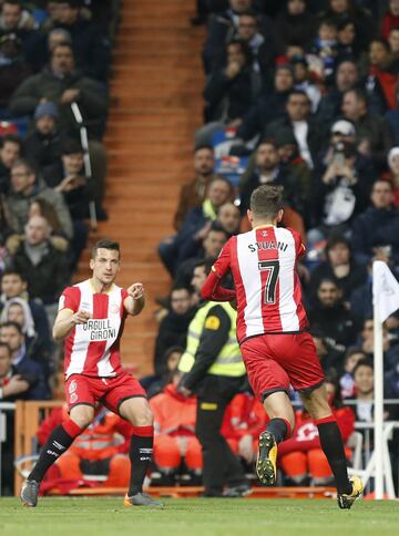 Stuani empató el partido. 1-1.