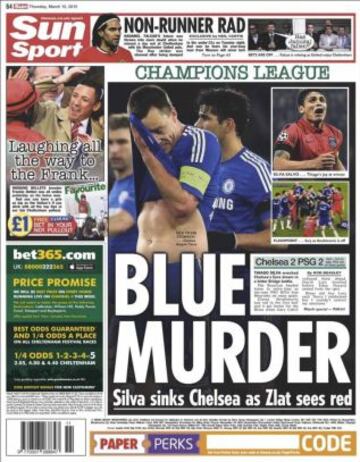 Portadas de la prensa deportiva