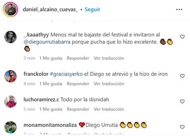 Diego Urrutia bromeó con Yerko y los usuarios escriben mensajes a Daniel Alcaino: “Gracias”