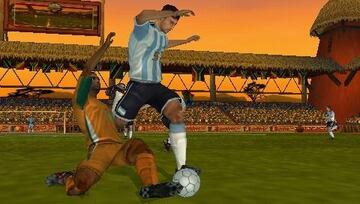 Captura de pantalla - World Tour Soccer 2 (PSP)