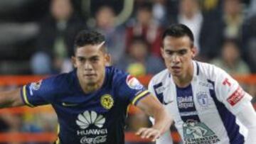 Pachuca perdió el invicto en el Apertura 2015 luego de caer 0-3 ante América.