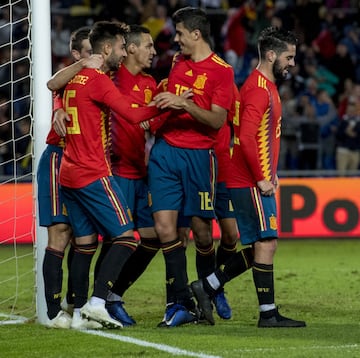 1-0. Brais celebró el primer gol.