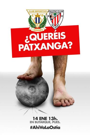 Leganés and Athletic set up Street Football 'Patxanga' match