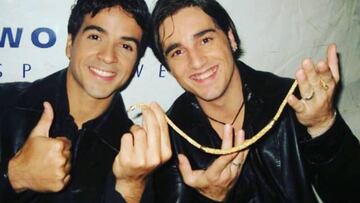 La Voz: Bustamante recuerda su amistad con Luis Fonsi con una foto de hace 18 a&ntilde;os.