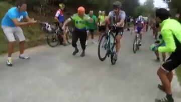 Rampas del 24% y Sagan se pone a hacer esto: ¿es o no es un genio?