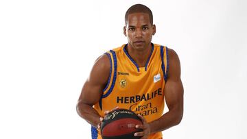 Eulis Báez, pívot dominicano del Herbalife Gran Canaria.