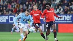 Osasuna 2 - 3 Celta de Vigo: resumen, goles y resultado de LaLiga EA Sports