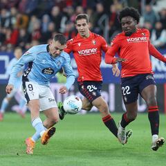 Osasuna 2 - 3 Celta de Vigo: resumen, goles y resultado de LaLiga EA Sports