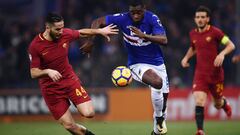 Duván Zapata le da el triunfo a la Sampdoria ante la Roma